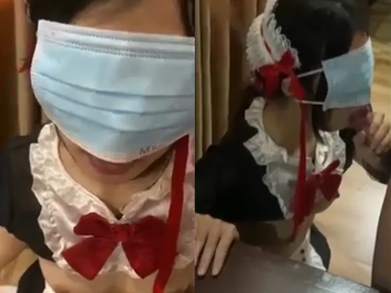 Em người yêu việt dâm cosplay nô lệ liếm bú con của quý điêu luyện
